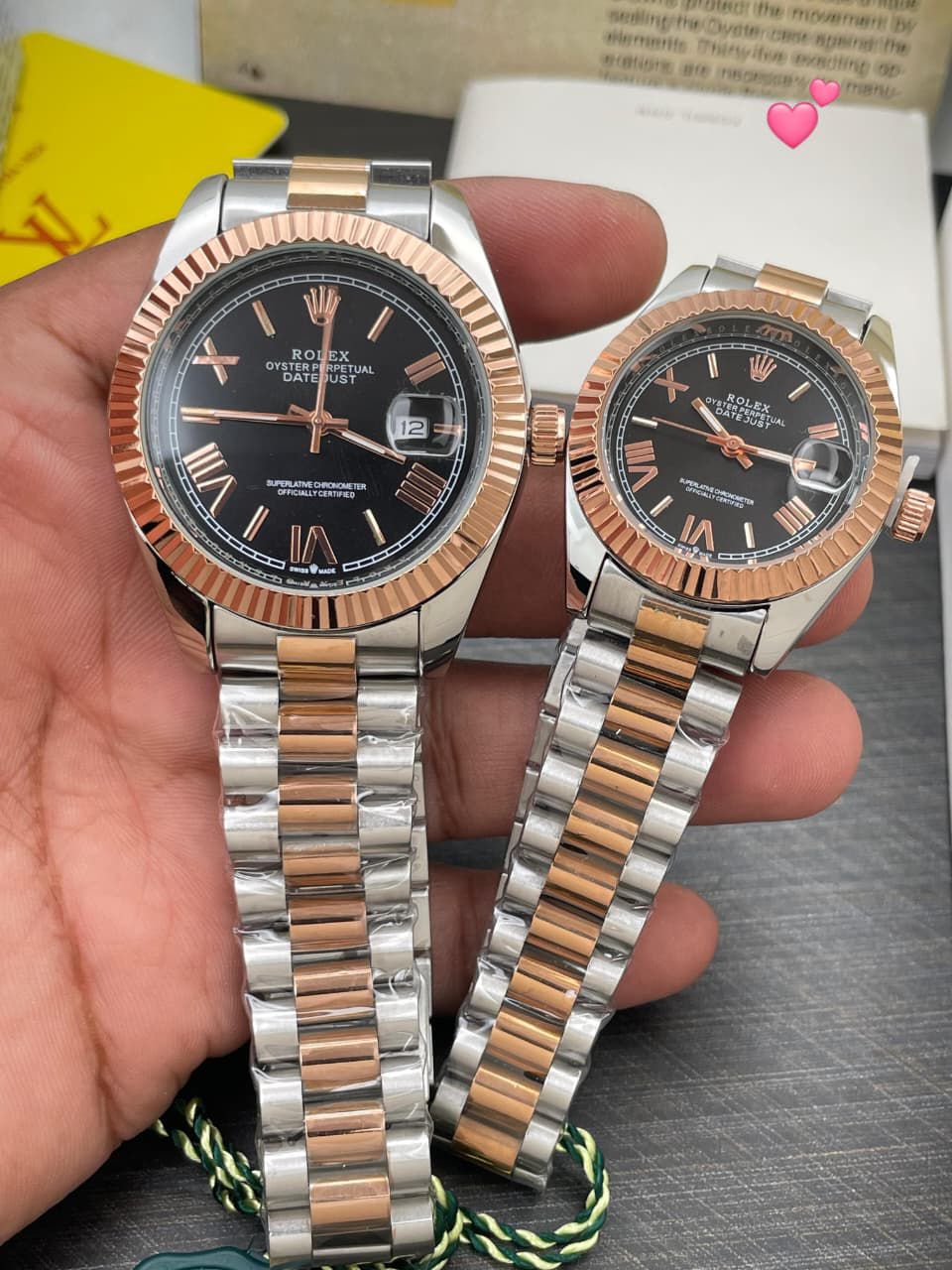 ROLEX couple watch In Stock